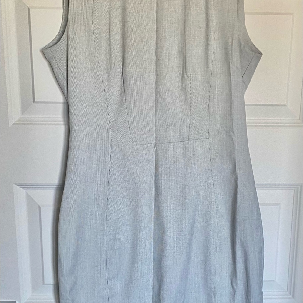 H&M Light Gray Office Dress